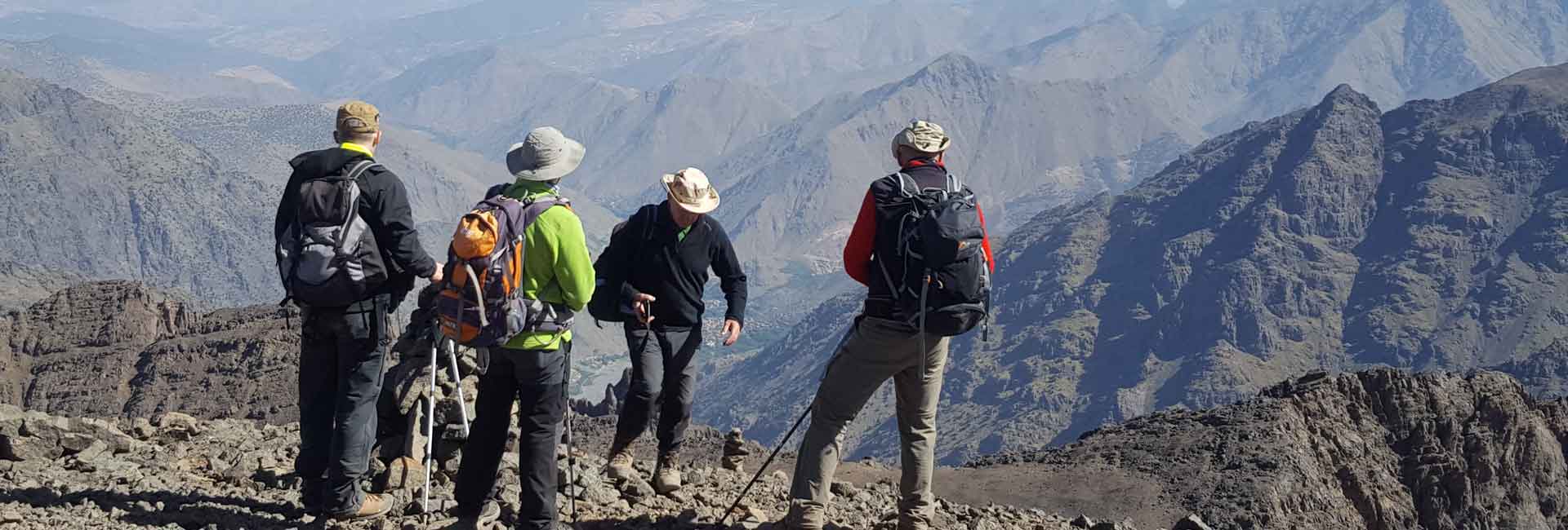 full day trekking in the atlas mountains